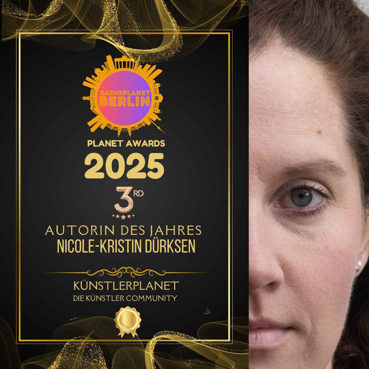 Planet Award 2025 – Autorin des Jahres 3. Platz